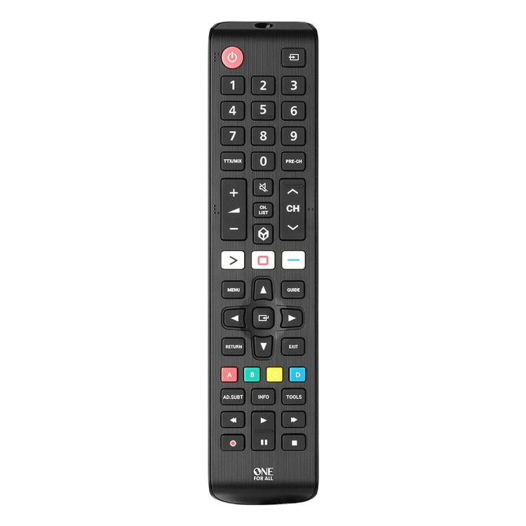 One for All URC4810R | Direct Replacement Remote Control for any Samsung TV - Replacement Series - Black-Audio Video Centrale