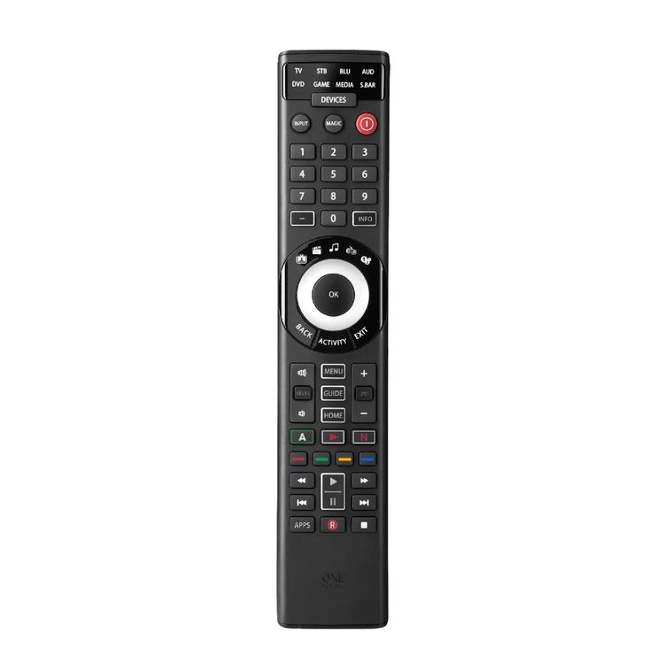 One for All URC7880R | Smart Universal Remote Control for any TV - Smart Series - For 8 devices - Black-Audio Video Centrale