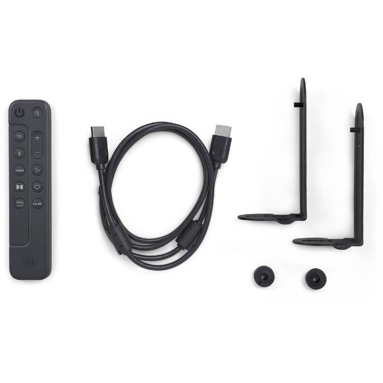 JBL Bar 300 Pro | Compact 5.0 Sound Bar - Dolby Atmos - MultiBeam - Bluetooth - Integrated Wi-Fi - 260W - Black-Audio Video Centrale
