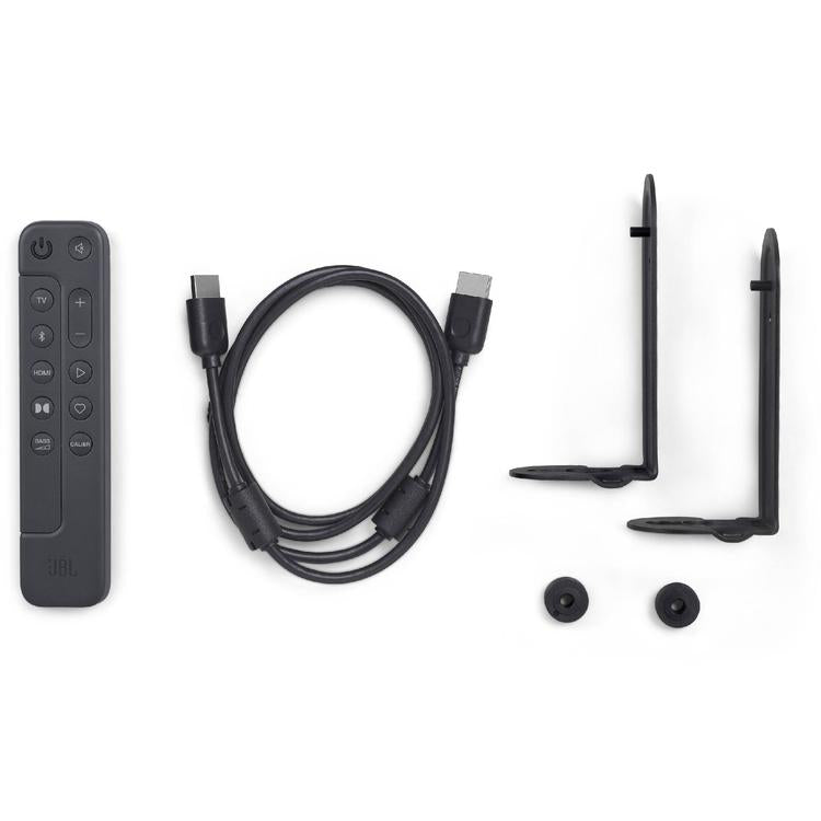 JBL Bar 500 Pro | Compact 5.1 Sound Bar - With Wireless Subwoofer - Dolby Atmos - MultiBeam - Bluetooth - Integrated Wi-Fi - 590W - Black-Audio Video Centrale