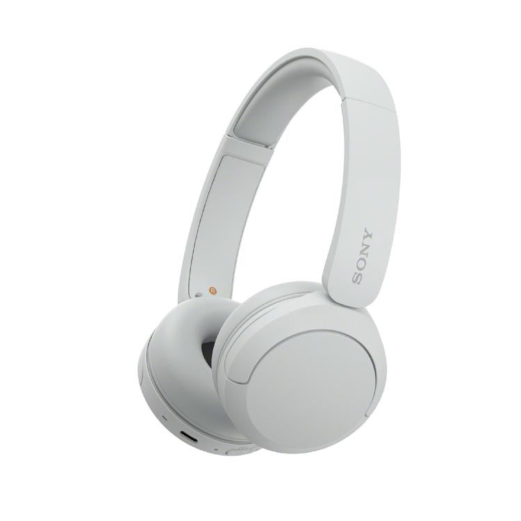 Sony WH-CH520 | On-Ear Headphones - Wireless - Bluetooth - Up to 50 hours battery life - White-Audio Video Centrale