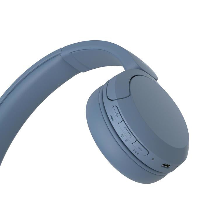 Sony WH-CH520 | On-ear headphones - Wireless - Bluetooth - Up to 50 hours battery life - Blue-Audio Video Centrale