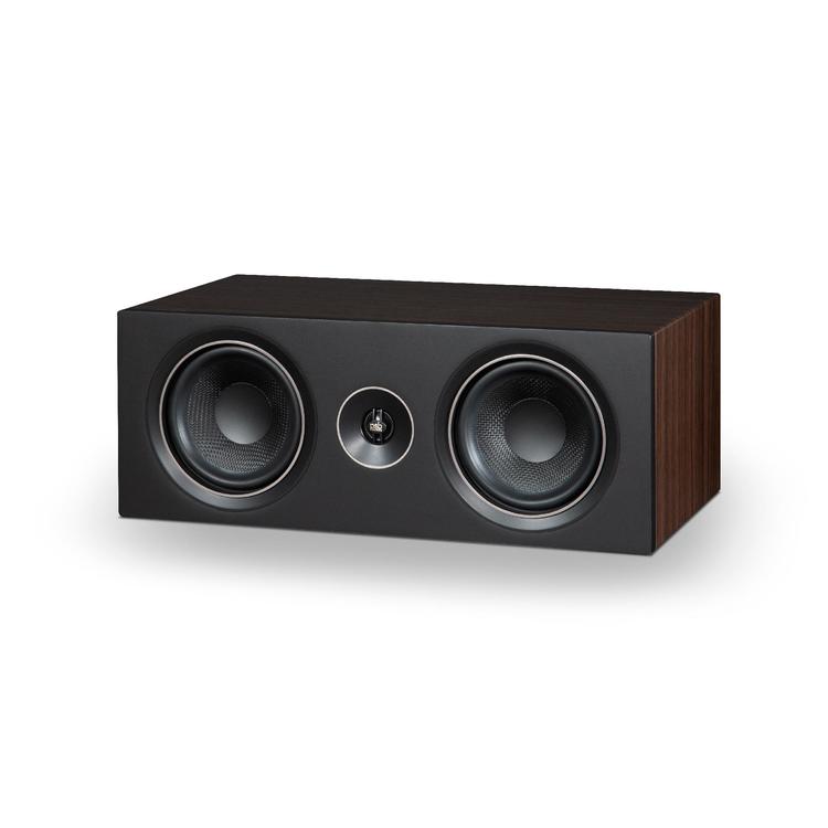 PSB Alpha C10 | Center Speaker - Alpha Series - 60W - 2-way - Dark Walnut Woodgrain-Audio Video Centrale