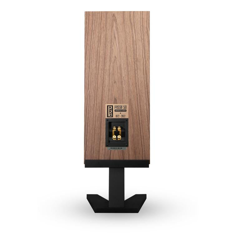 PSB Synchrony Passive 50 | Standmount Loudspeaker - Anniversary Edition - 200W - With Stand - Walnut Veneer - Pair-Audio Video Centrale