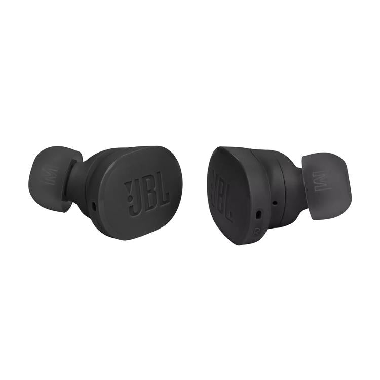 JBL Tune Buds | In-Ear Headphones - Truly Wireless - Bluetooth - Noise Reduction - 4 microphones - Black-Audio Video Centrale
