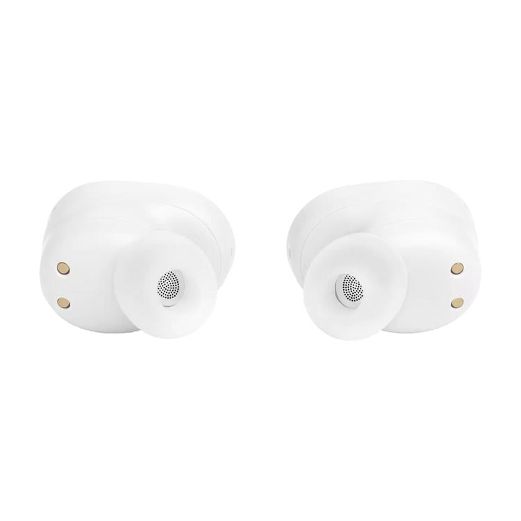 JBL Tune Buds | In-Ear Headphones - Truly Wireless - Bluetooth - Noise Reduction - 4 microphones - White-Audio Video Centrale