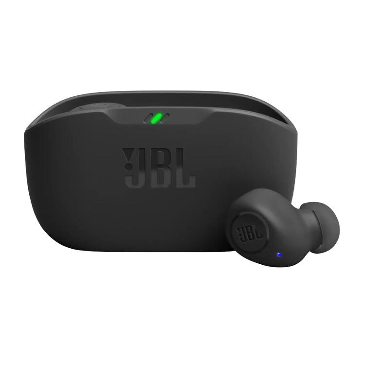 JBL Vibe Buds | In-Ear Headphones - Wireless - Bluetooth - Smart Ambient Technology - Black-Audio Video Centrale