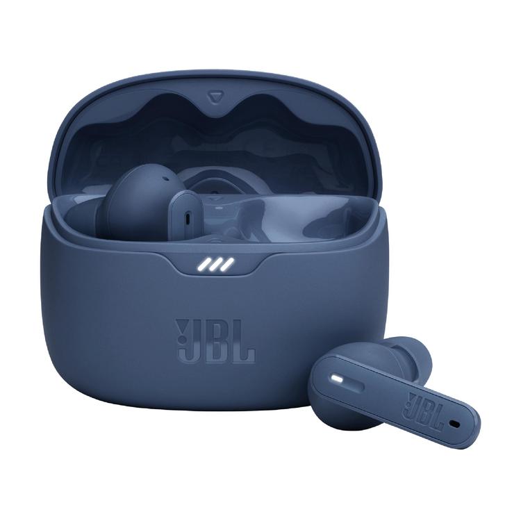 JBL Tune Beam | In-Ear Headphones - Truly Wireless - Bluetooth - Smart Ambient - Stick-open Design - Blue-Audio Video Centrale