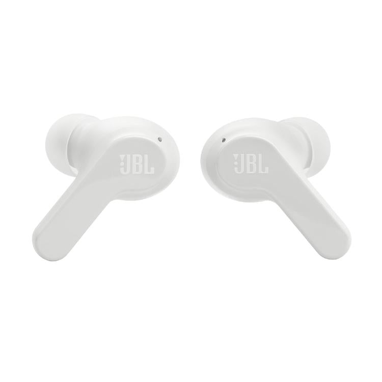 JBL Vibe Beam | In-Ear Headphones - Wireless - Bluetooth - Smart Ambient Technology - White-Audio Video Centrale