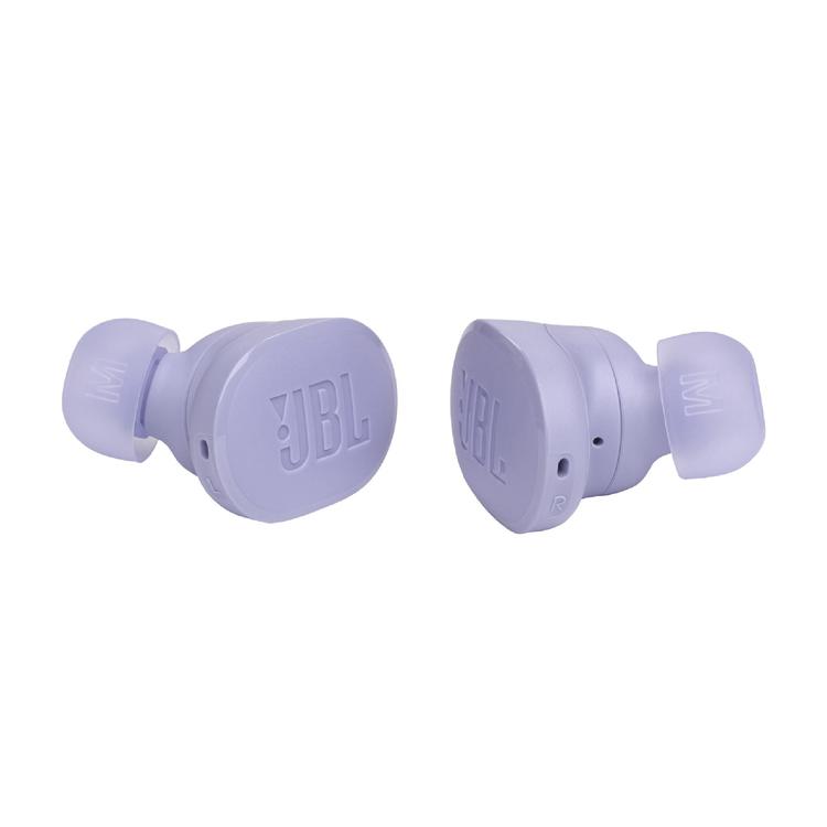 JBL Tune Buds | In-Ear Headphones - Truly Wireless - Bluetooth - Noise Reduction - 4 microphones - Purple-Audio Video Centrale