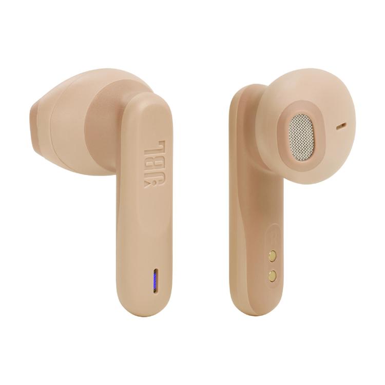 JBL Vibe Flex | In-Ear Headphones - Wireless - Bluetooth - Stick-open design - Smart Ambient Technology - Beige-Audio Video Centrale
