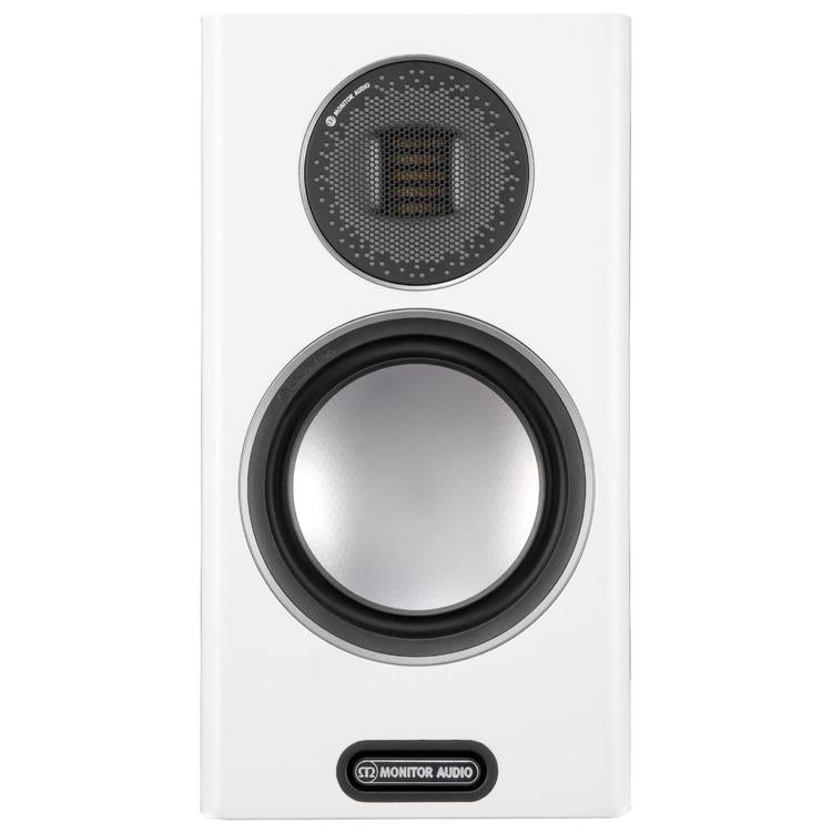 Monitor Audio Gold 100 | Bookshelf Speakers - 2 way - 120W - Pair - Satin White-Audio Video Centrale