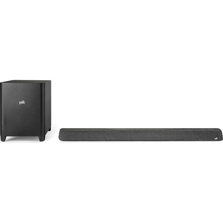 Polk MagniFi MAX AX SR | 7.1.2 Home Theater System - Soundbar - 10" Wireless Subwoofer - Dolby Atmos - Black-Audio Video Centrale