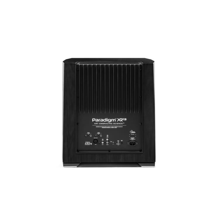 Paradigm XR13 | 13" Subwoofer - Trilinear suspension system - Active Ridge - 2200 W RMS - Black Walnut-Audio Video Centrale