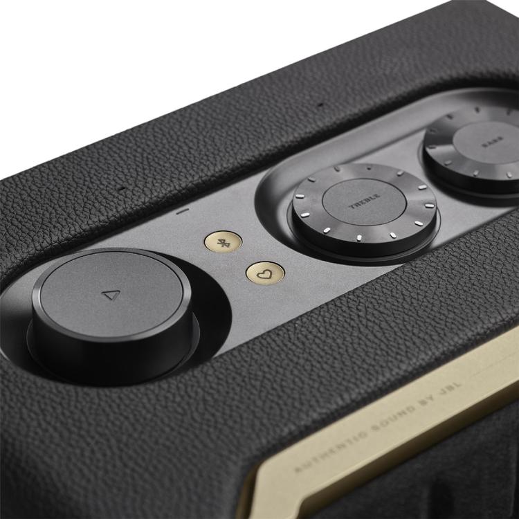 JBL Authentics 200 | Stereo Speakers - Wi-Fi - Bluetooth - Black-Audio Video Centrale