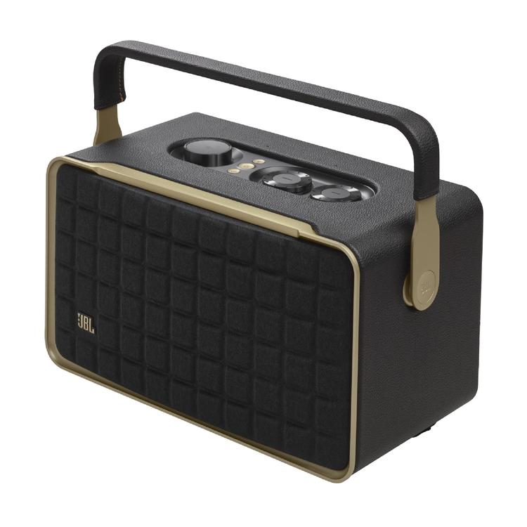 JBL Authentics 300 | Portable Speakers - Built-in Battery - Wi-Fi - Bluetooth - Black-Audio Video Centrale