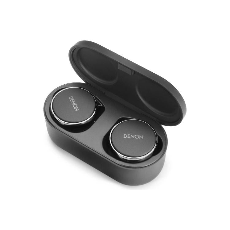 Denon PERL PRO | In-Ear Headphones - Wireless - Bluetooth - Masimo Adaptive Acoustic Technology - Black-Audio Video Centrale