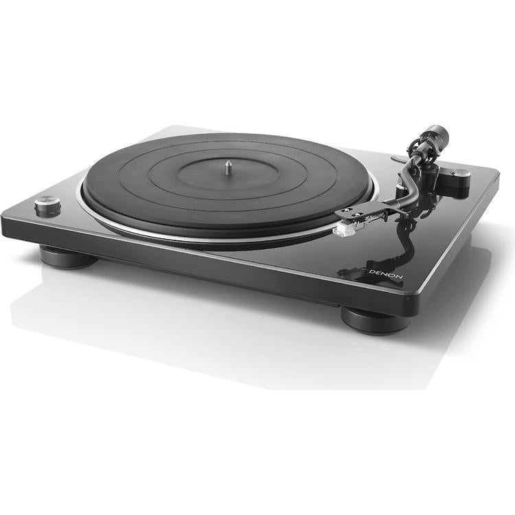 Denon DP-400 | Hi-Fi turntable - Automatic speed sensor - "S" shaped speed arm - Black-Audio Video Centrale