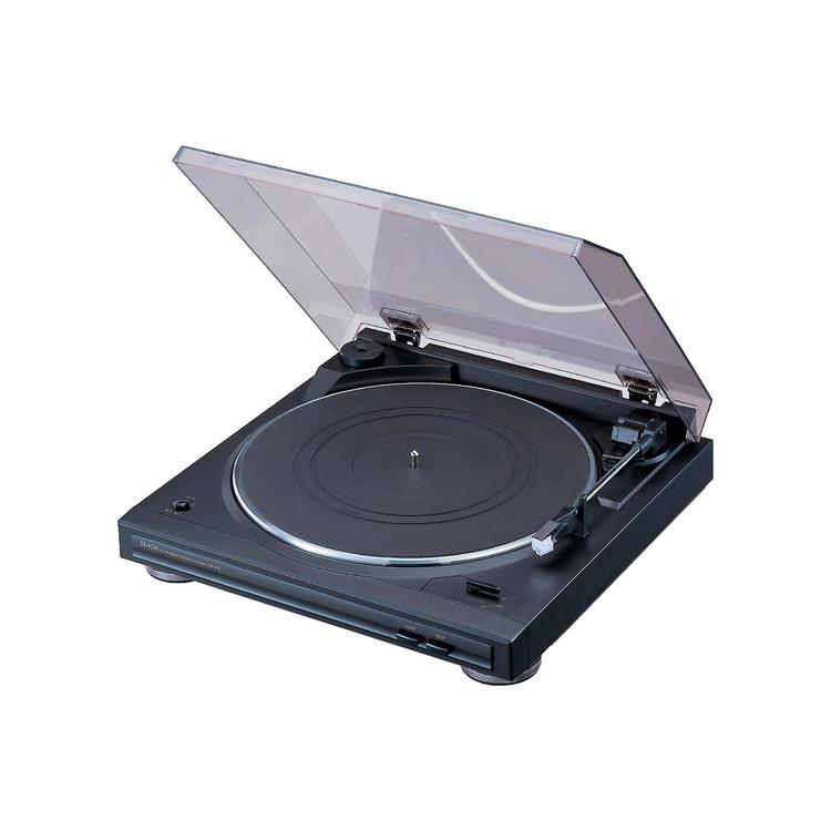Denon DP-29F | Automatic Turntable - 2 Speeds - Automatic Gear Arm - Black-Audio Video Centrale