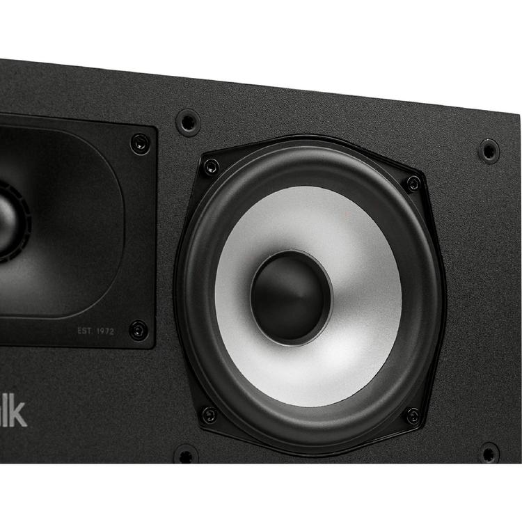 Polk Monitor XT30 | Center Speaker - Hi-Res Audio Certified - Black-Audio Video Centrale