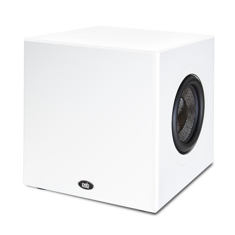 PSB BP8 | 2x8" Amplified Subwoofer - 500 watts - White-Audio Video Centrale