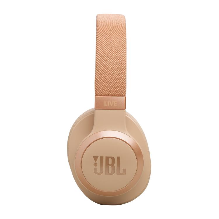 JBL Live 770NC | On-Ear Headphones - Wireless - Bluetooth - Sandstone-Audio Video Centrale