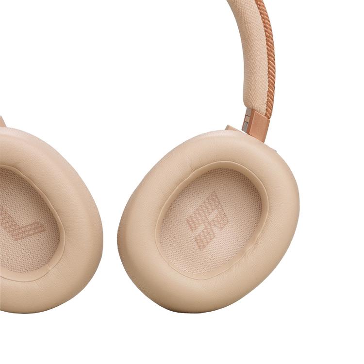 JBL Live 770NC | On-Ear Headphones - Wireless - Bluetooth - Sandstone-Audio Video Centrale