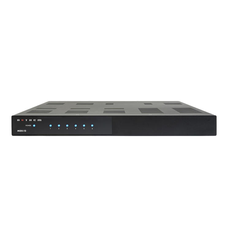 Anthem MDX12 | 12 channel amplifier - 6 zones - Black-Audio Video Centrale