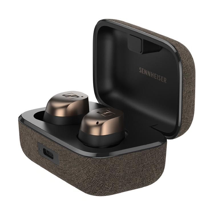 Sennheiser MOMENTUM True Wireless 4 | In-ear headphones - Wireless - Adaptive noise reduction - Black/Copper-Audio Video Centrale