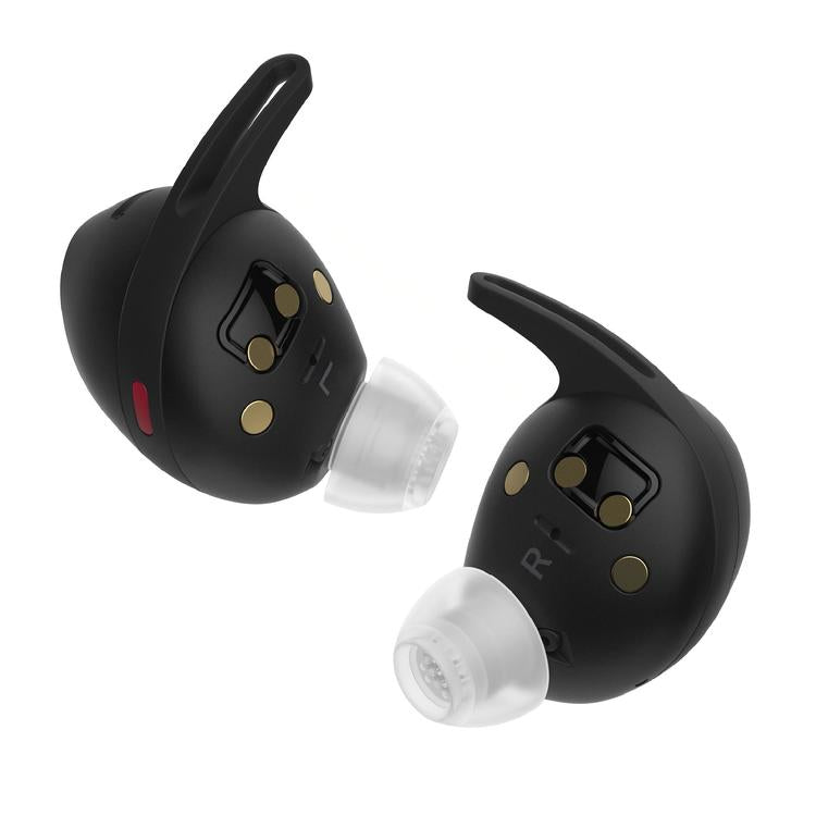 Sennheiser Momentum Sport | In-ear headphones - Wireless - Active noise reduction - Black-Audio Video Centrale