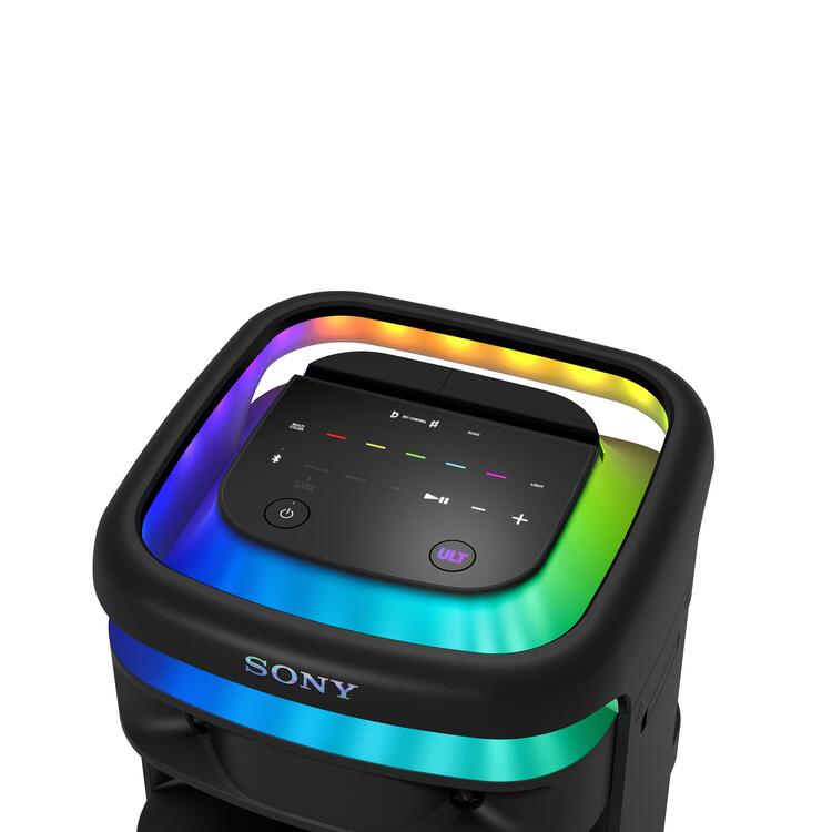 Sony ULT Tower 10 | Wired speaker - Bluetooth - Massive bass - Karaoke - Black-Audio Video Centrale