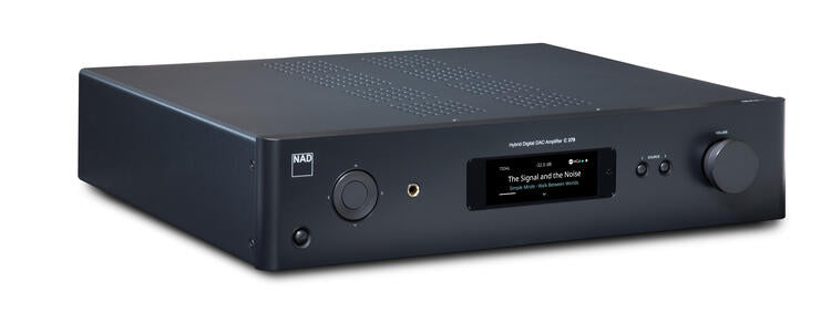 NAD C379 | Integrated DAC Amplifier - Digital Hybrid - 80W x 2 - MDC Technology - Black-Audio Video Centrale