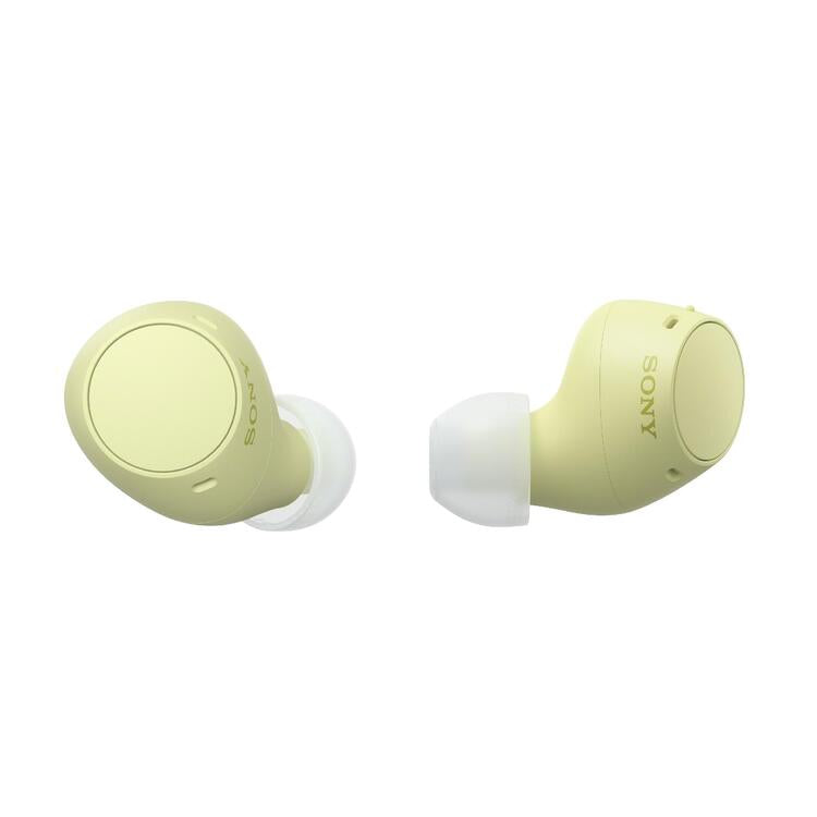 Sony WF-C510 | In-ear headphones - 100% Wireless - Bluetooth - Microphone - Up to 22 hours battery life - IPX4 - Yellow-Audio Video Centrale