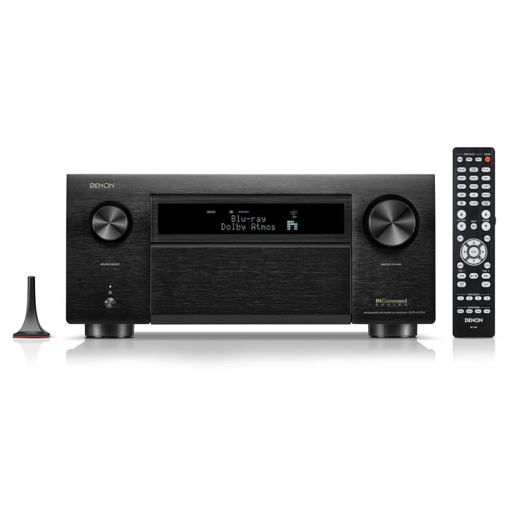 Denon AVR-A10H | 13.4 channel power amplifier - Home theater - Bluetooth - Wi-Fi - 8K - HEOS - Black-Audio Video Centrale