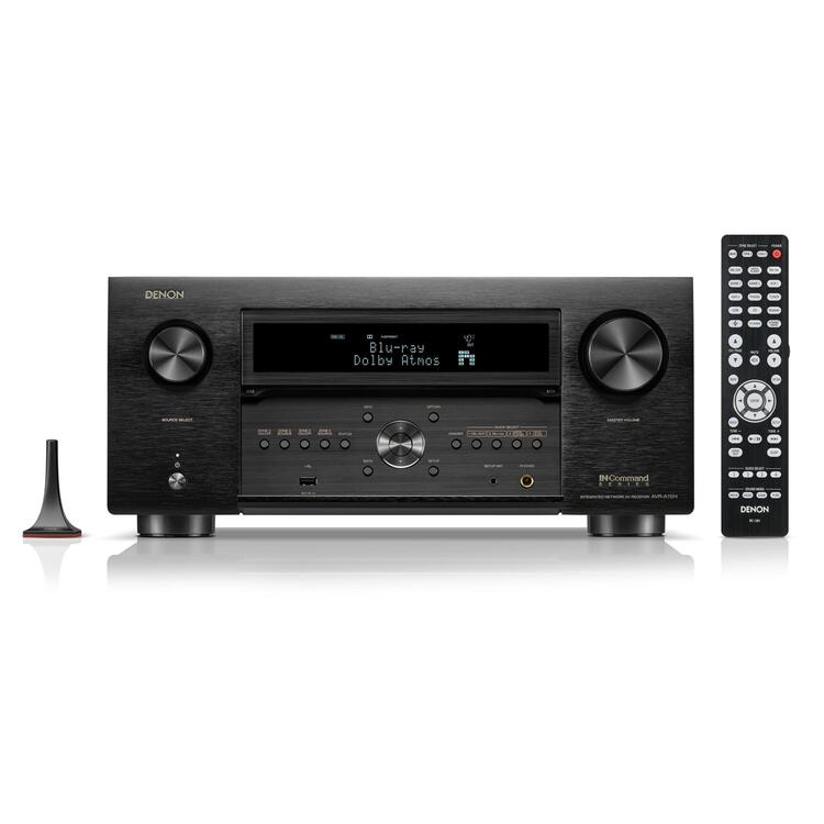 Denon AVR-A10H | 13.4 channel power amplifier - Home theater - Bluetooth - Wi-Fi - 8K - HEOS - Black-Audio Video Centrale