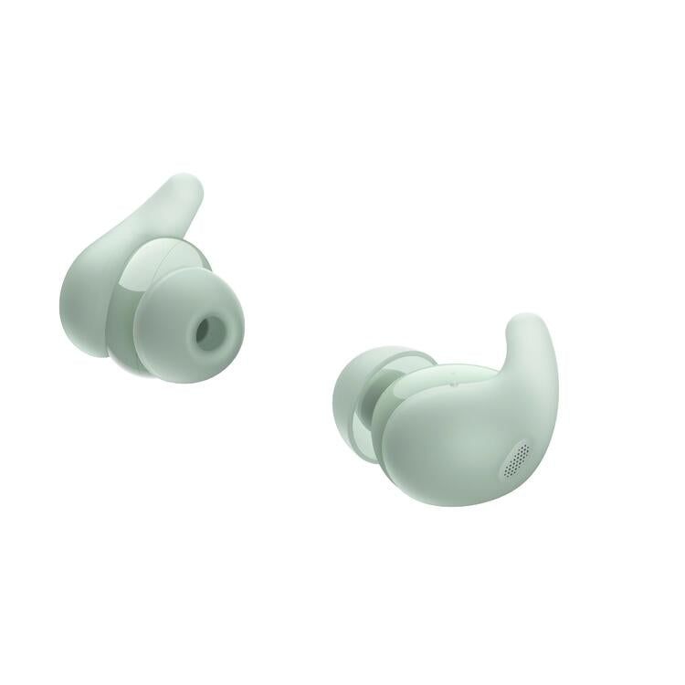 Sony LinkBuds Fit | In-Ear Headphones - 100% Wireless - Bluetooth - Microphone - Active Noise Cancellation - Green-Audio Video Centrale