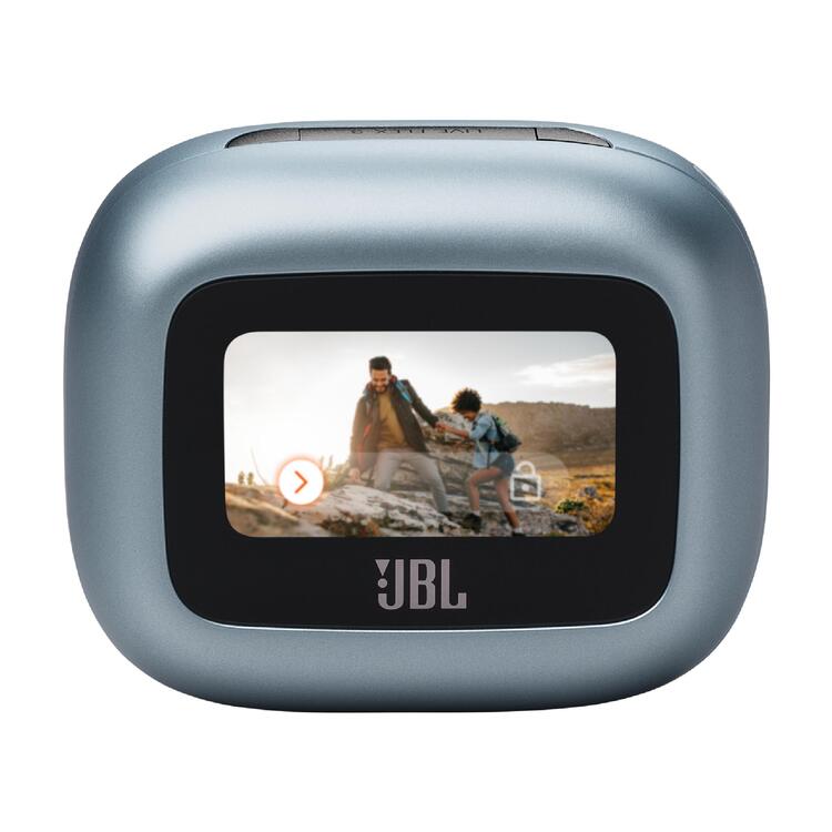 JBL Live Flex 3 | In-ear headphones - Wireless - Noise reduction - 1.45” touch screen - Blue-Audio Video Centrale