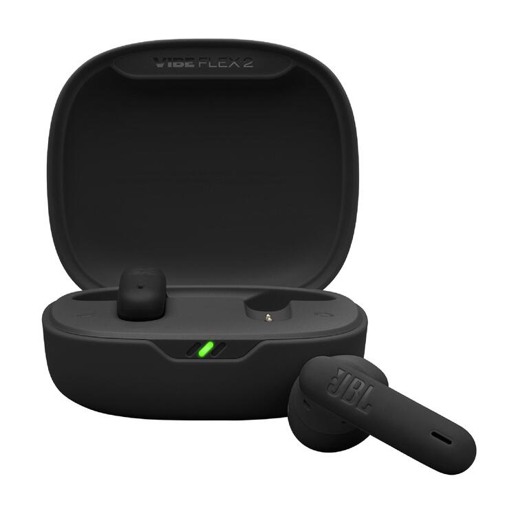 JBL Vibe Flex 2 | In-Ear Headphones - Wireless - Bluetooth - Smart Ambient Technology - Black-Audio Video Centrale