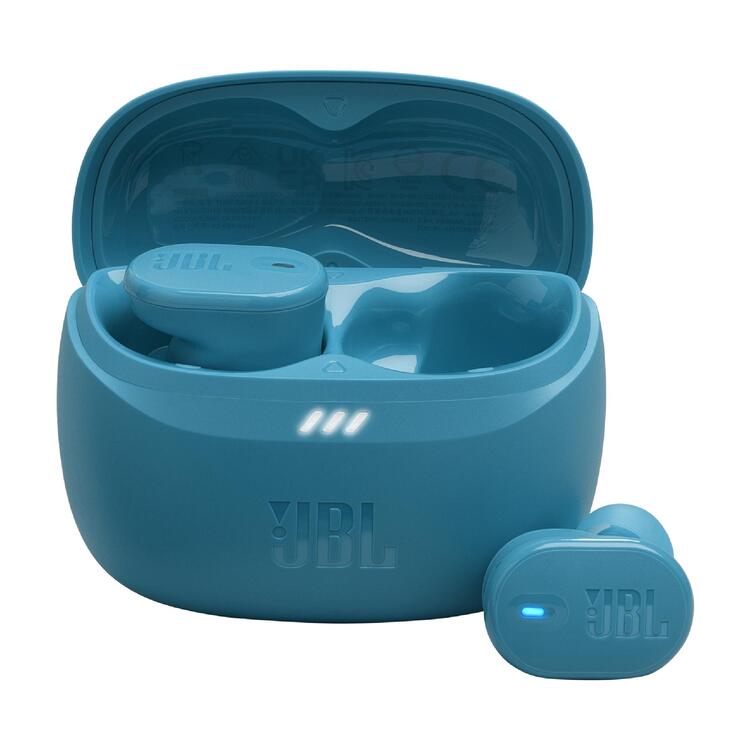 JBL Tune Buds 2 | In-Ear Headphones - 100% - Wireless - Bluetooth - Noise reduction - 6 microphones - Turquoise-Audio Video Centrale