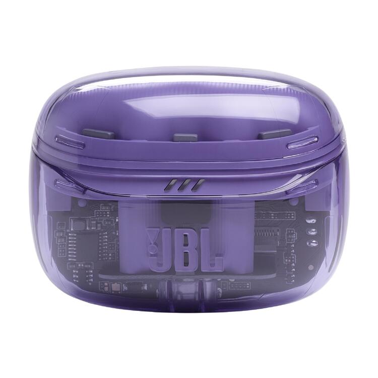 JBL Tune Beam 2 | In-Ear Headphones - 100% Wireless - Bluetooth - Smart Ambient - 6 Microphones - Ghost Purple-Audio Video Centrale