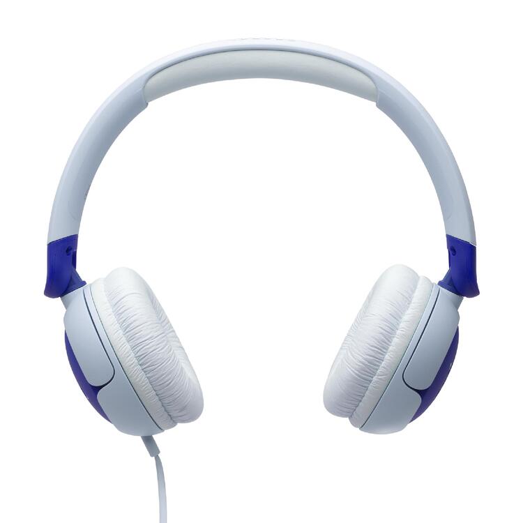 JBL JR320 | Wired circum-aural headphones for kids - JBL Safe Sound - Microphone - Blue-Audio Video Centrale