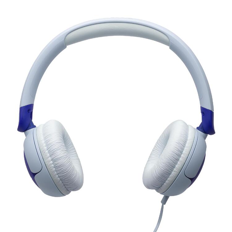 JBL JR320 | Wired circum-aural headphones for kids - JBL Safe Sound - Microphone - Blue-Audio Video Centrale