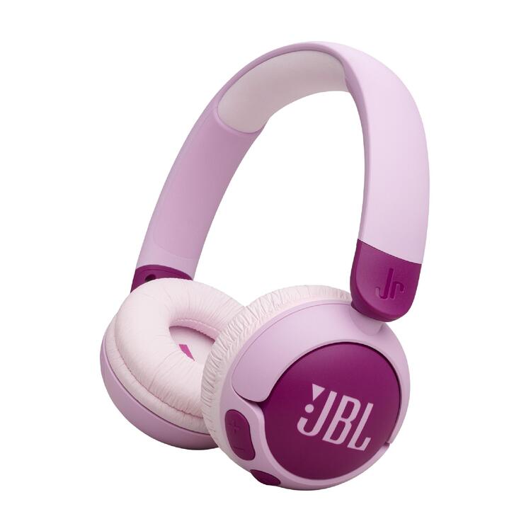 JBL JR 320BT | Wireless circumaural headphones for kids - Bluetooth - JBL Safe Sound - Microphone - Purple-Audio Video Centrale