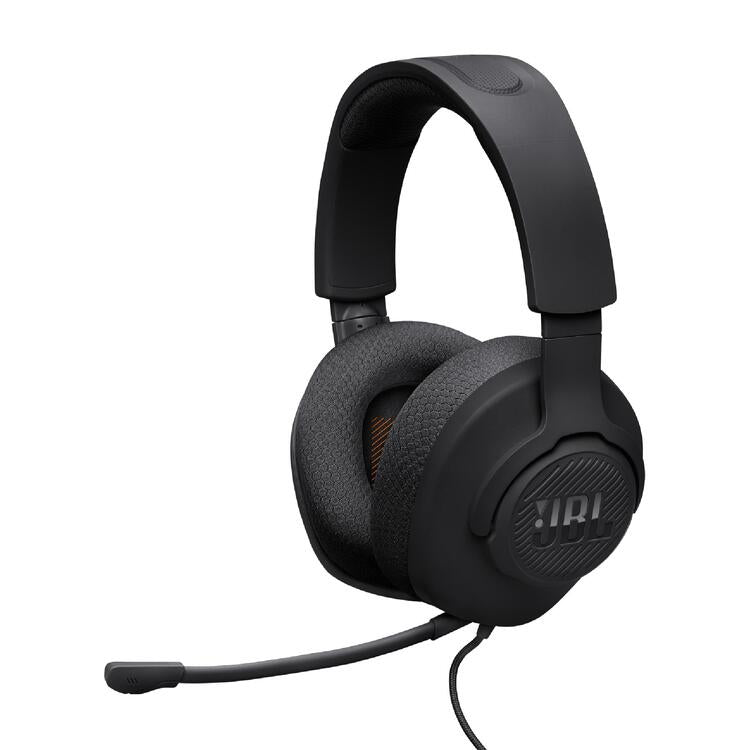 JBL Quantum 100 M2 | Wired circumaural gaming headphones - Compatible with all platforms - Black-Audio Video Centrale
