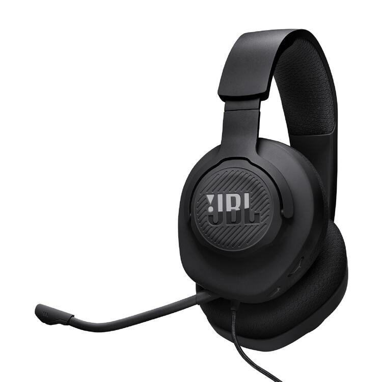 JBL Quantum 100 M2 | Wired circumaural gaming headphones - Compatible with all platforms - Black-Audio Video Centrale