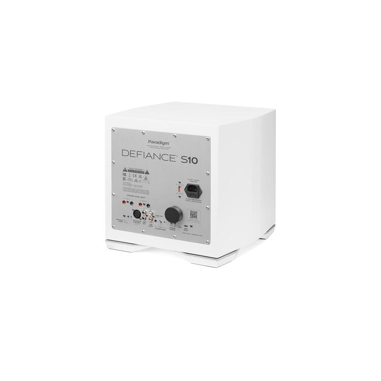 Paradigm DEFIANCE S10 | 10" Subwoofer - 500W RMS - Single - White-Audio Video Centrale