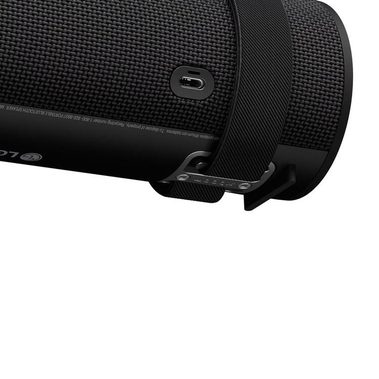 LG xboom Grab | Portable speaker - Bluetooth - IP67 - AI lighting - Black-Audio Video Centrale