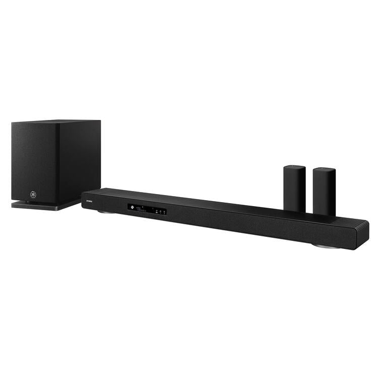 Yamaha SRX90A+WSX3A | 3.1.2 Soundbar - AURO 3D - Total power 550W RMS - Black-Audio Video Centrale