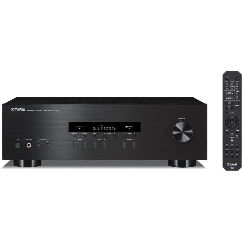 Yamaha RS202 | 2 ch Hi-Fi receiver - Stereo - Black-Audio Video Centrale