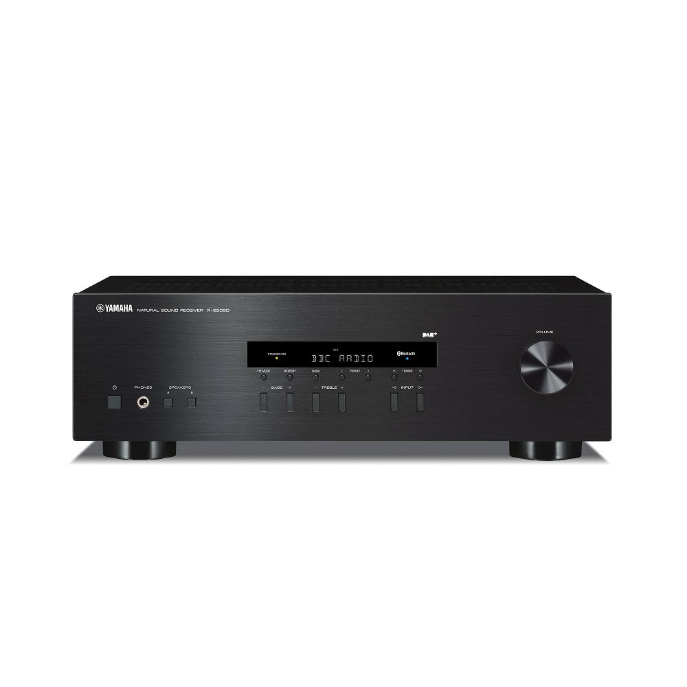 Yamaha RS202 | 2 ch Hi-Fi receiver - Stereo - Black-Audio Video Centrale